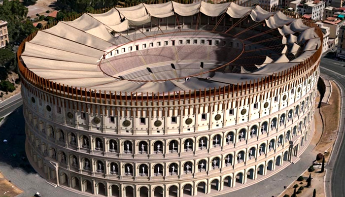 A história do Coliseu de Roma: Um ícone da antiguidade que resistiu ao tempo 1 reconstrucao 3d coliseu roma