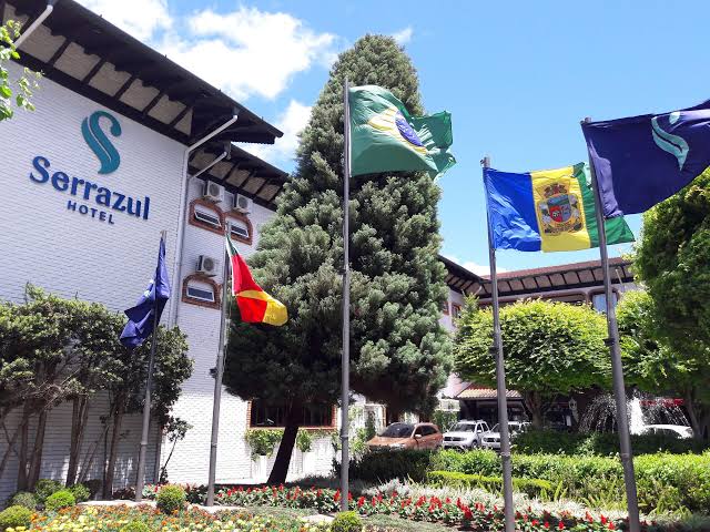Café da manhã no Hotel Serrazul de Gramado.