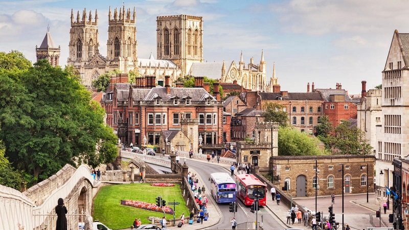 York na Inglaterra. Uma bela cidadezinha ❤️